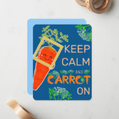 保落ち着く |ニンジン・プン ノートカード (正面/裏面インサイチュ)