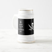 保落ち着く ビールジョッキ (正面左)
