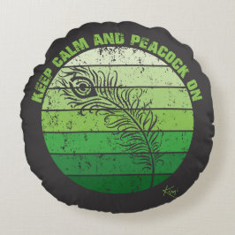 保落ち着く ラウンドクッション