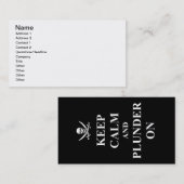 保落ち着く 名刺 (正面/裏面)