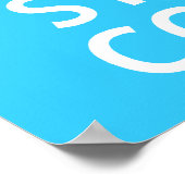 保落ち着けカッコいい ポスター (角)