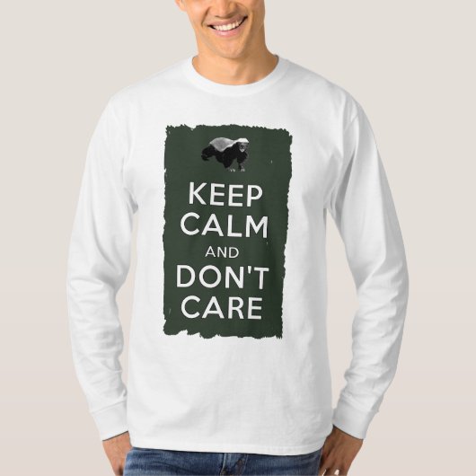 保落ち着け気にて Tシャツ (正面)