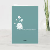 保落ち着け男の赤ちゃん 案内状 (裏面)