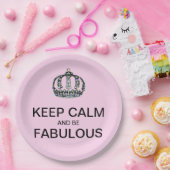 保落ち着け ペーパープレート (パーティー)