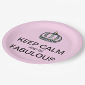 保落ち着け ペーパープレート (アングル)