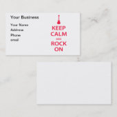 保落ち着け！ 名刺 (正面/裏面)