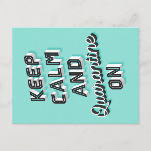 保葉書に対する検疫 シーズンポストカード (正面)