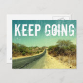 「保行く」ヴィンテージ写真 ポストカード (正面/裏面)