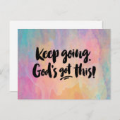 保行く。神の得これだ! ポストカード (正面/裏面)