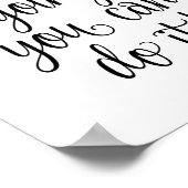 保行け！やる気を起こさせる引用文 ポスター (角)