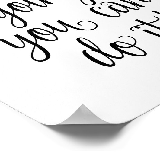 保行け!やる気を起こさせる引用文 ポスター (角)