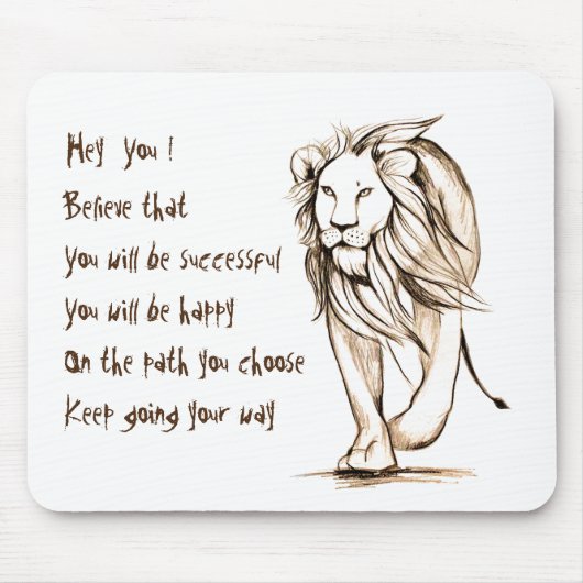 保行 マウスパッド (正面)