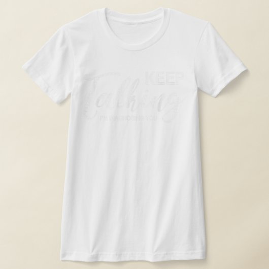 保言って心理学者の診断おもしろいだ Tシャツ (レイダウン)