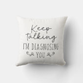 保診断してる クッション (裏面)