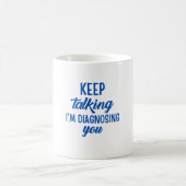 保診断してる コーヒーマグカップ (中央)