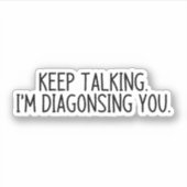 保診断してる シール (正面)