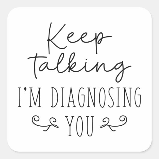 保診断してる スクエアシール (正面)