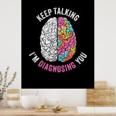 保診断してる ポスター (キッチン)