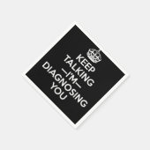 保診断してる – 心理学者Psy スタンダードカクテルナプキン (角)