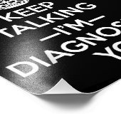 保診断してる – 心理学者Psy フォトプリント (角)