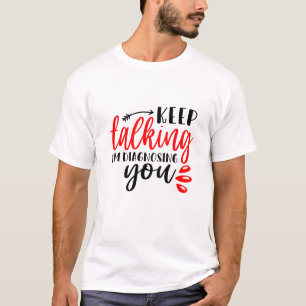 保診断してる Tシャツ