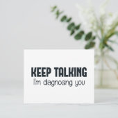 保診断中 ポストカード (スタンド正面)