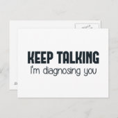 保診断中 ポストカード (正面/裏面)