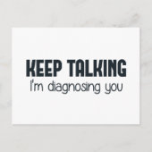 保診断中 ポストカード (正面)