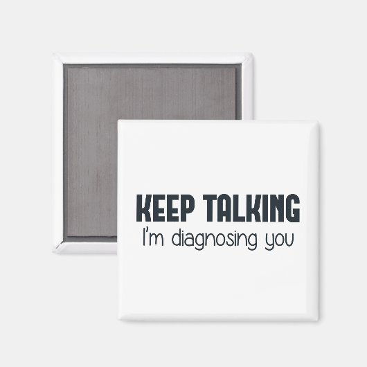 保診断中 マグネット (正面/裏面)