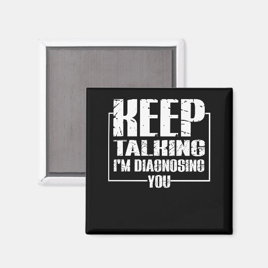 保診断中 マグネット (正面/裏面)