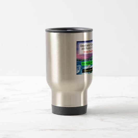 保証された写真の商品 トラベルマグ (中央)