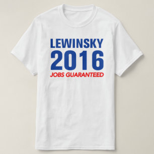 保証されるLewinskyの仕事 Tシャツ