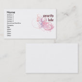 保証可愛い人 名刺 (正面/裏面)