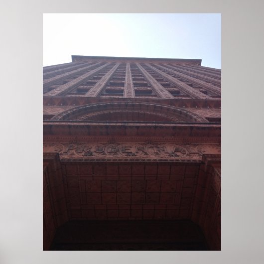 保証建物の地上図 ポスター (正面)