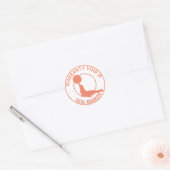 保証無効シもしール破損 ラウンドシール (封筒)