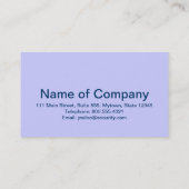 保証 名刺 (裏面)