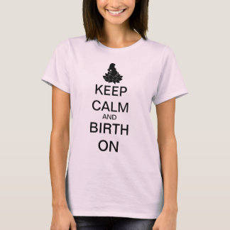 保誕生オン Tシャツ