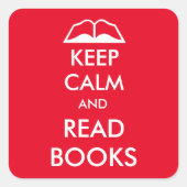 保読世の本 スクエアシール (正面)