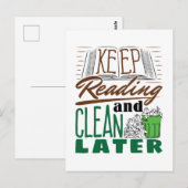 保読後の本の好きおもしろい者 ポストカード (正面/裏面)