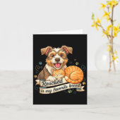 保護されたペットが私の好きな種類の犬 猫 ペット 養子縁組 カード (黄色い花)