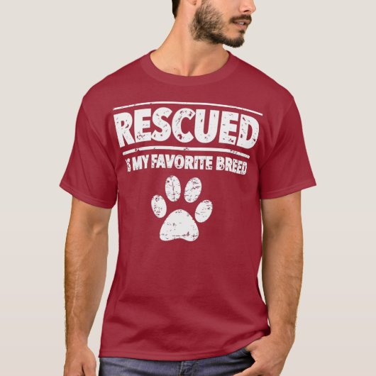 保護された犬の里親募お気に入りの集は私の飼い犬 Tシャツ (正面)