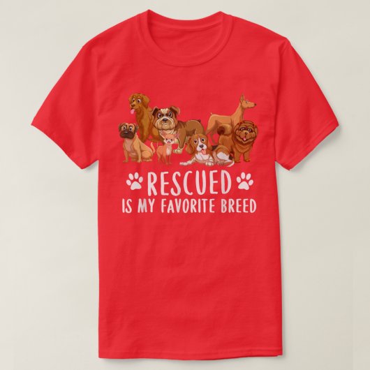 保護された犬365は私のお気に入りの品種の愛犬家G Tシャツ (デザイン正面)