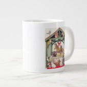 保護される ジャンボコーヒーマグカップ (正面右)