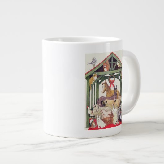 保護される ジャンボコーヒーマグカップ (正面右)