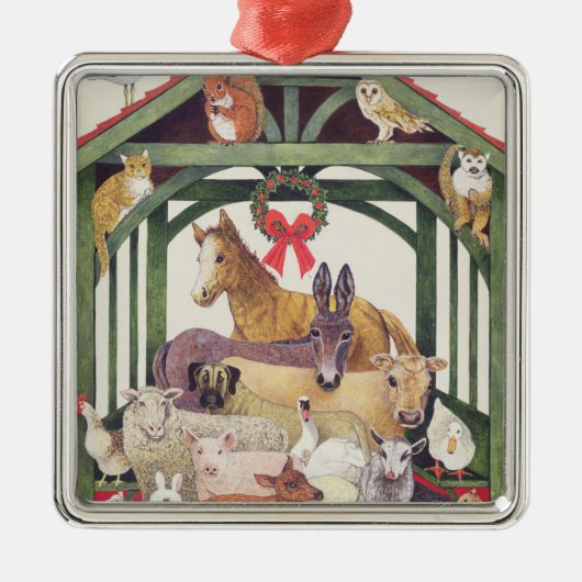 保護される メタルオーナメント (正面)