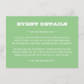 保護して、買わない 詳細 エンクロージャーカード (裏面)