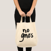 保護します私達の食糧をGMO'Sは叫びません トートバッグ (正面(商品))