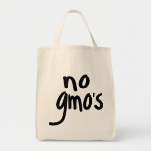 保護します私達の食糧をGMO'Sは叫びません トートバッグ