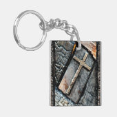 保護と人生の道を越える キーホルダー (正面左)