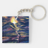 保護と人生の道を越える キーホルダー (裏面)